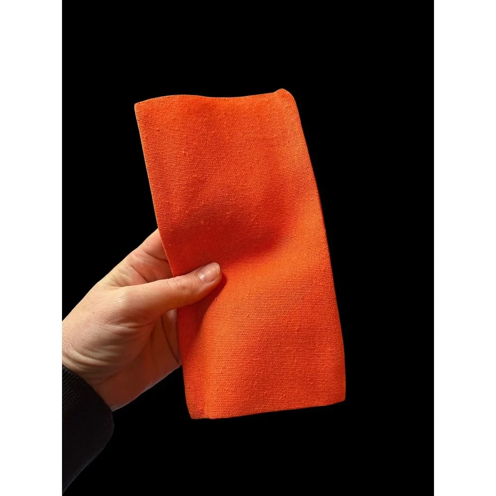 Halloween‎ Jack-O-Lantern Pumpkin Burlap Treat Bags Set Orange 50 pack